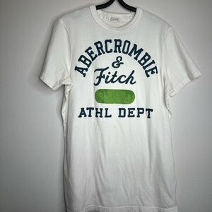 Abercrombie & Fitch White Muscle Tee